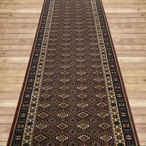 Российская бордовая ковровая дорожка анатолия 29510